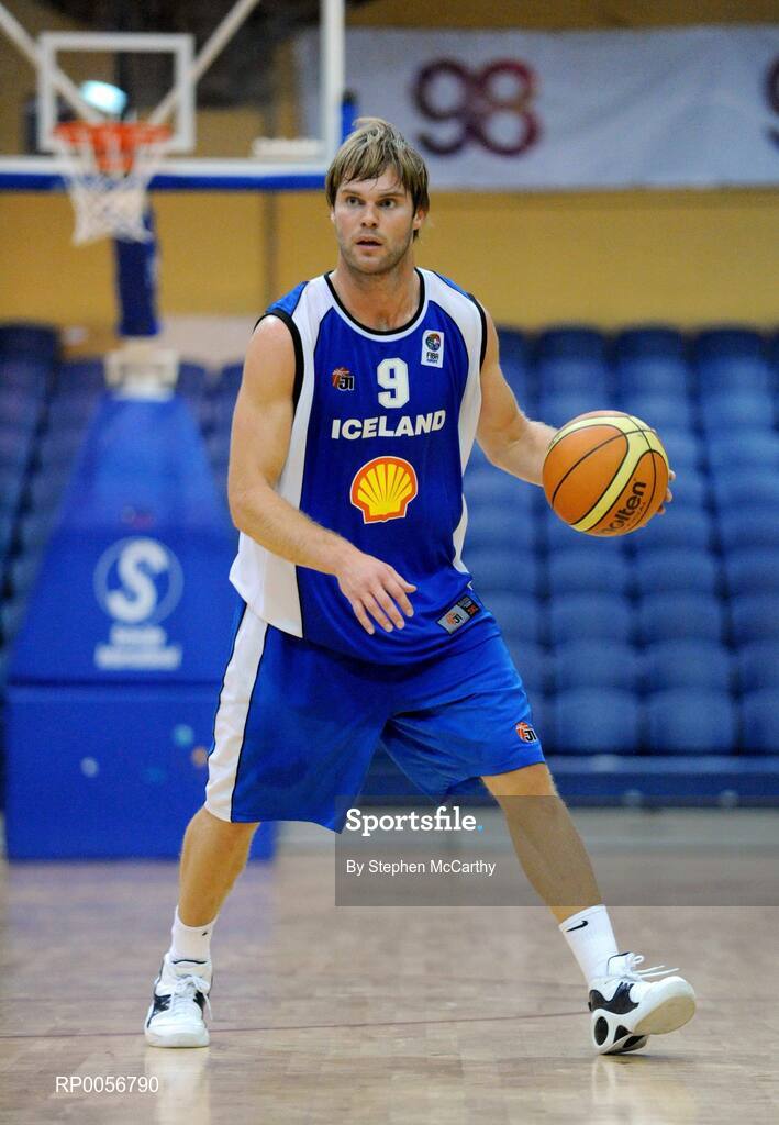 22 August 2008; Jon Arnor Stefansson, Iceland. Emerald Hoops Day 2, Ireland v Iceland, National Basketball Arena, Tallaght, Dublin. Picture credit: Stephen McCarthy / SPORTSFILE