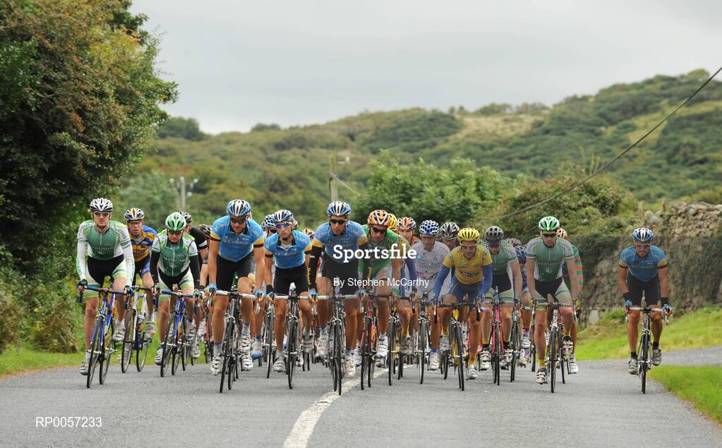 29 August 2008; A general view of the peloton as the race approaches Louisburgh, Co. Mayo. 2008 Tour of Ireland - Stage 3, Ballinrobe - Galway. Picture credit: Stephen McCarthy / SPORTSFILE
