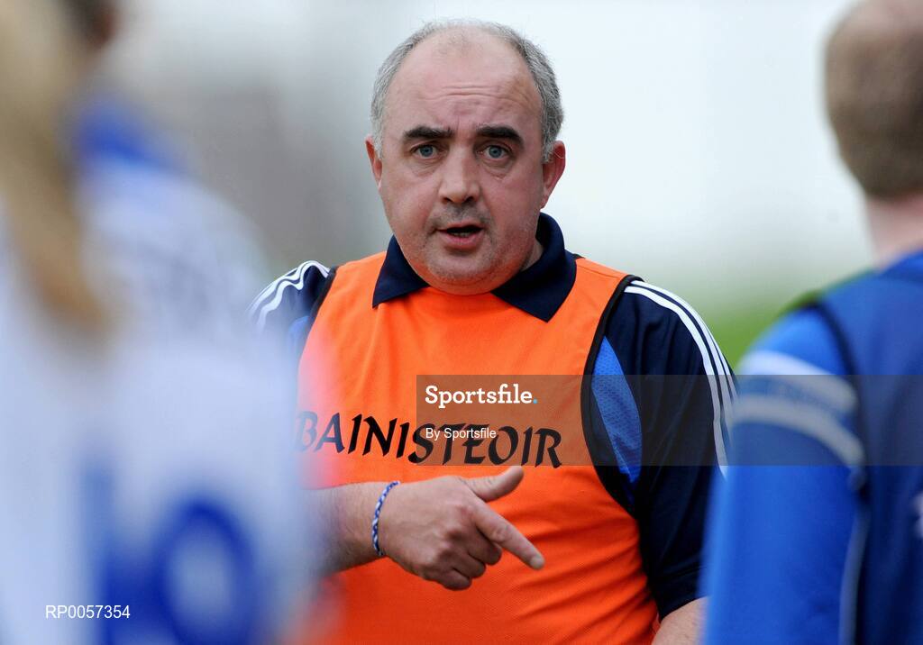 30 August 2008; Monaghan manager John McAleer during the game. TG4 All-Ireland Ladies Senior Football Championship Semi-Final, Mayo v Monaghan, Pairc Tailteann, Navan, Co. Meath. Photo by Sportsfile
