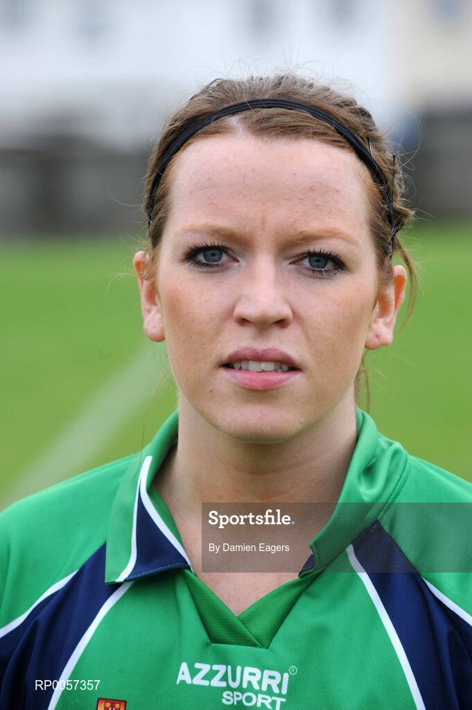 30 August 2008; London captain Sinead Daly. TG4 All-Ireland Ladies Junior Football Championship Semi-Final, London v Wicklow, St. Peregrine's, Blakestown Rd, Dublin. Picture credit: Damien Eagers / SPORTSFILE