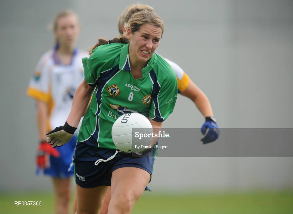 30 August 2008; Natalie O'Connor, London. TG4 All-Ireland Ladies Junior Football Championship Semi-Final, London v Wicklow, St. Peregrine's, Blakestown Rd, Dublin. Picture credit: Damien Eagers / SPORTSFILE