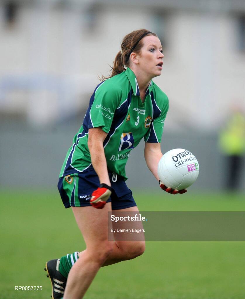 30 August 2008; Sinead Daly, London. TG4 All-Ireland Ladies Junior Football Championship Semi-Final, London v Wicklow, St. Peregrine's, Blakestown Rd, Dublin. Picture credit: Damien Eagers / SPORTSFILE