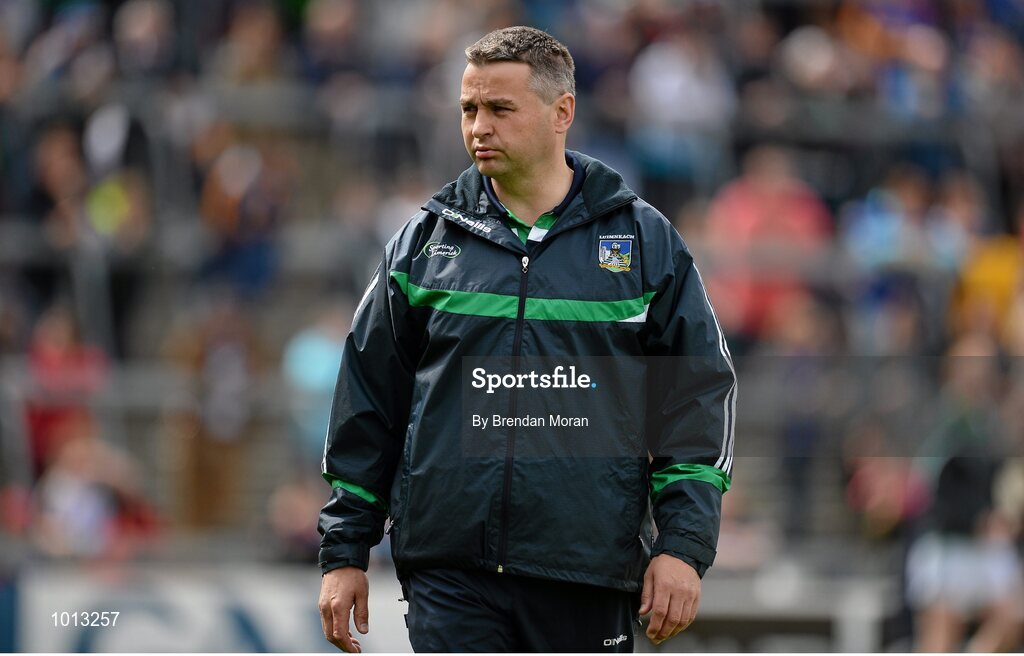 21 June 2015; TJ Ryan, Limerick manager. Munster GAA Hurling Senior Championship, Semi-Final, Limerick v Tipperary, Gaelic Grounds, Limerick. Picture credit: Brendan Moran / SPORTSFILE