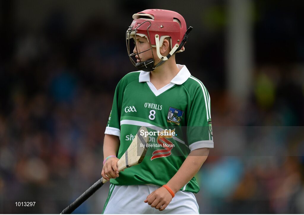 21 June 2015; Conor Linnane, Limerick, during the Primary Go Games played at half time. Munster GAA Hurling Senior Championship, Semi-Final, Limerick v Tipperary, Gaelic Grounds, Limerick. Picture credit: Brendan Moran / SPORTSFILE