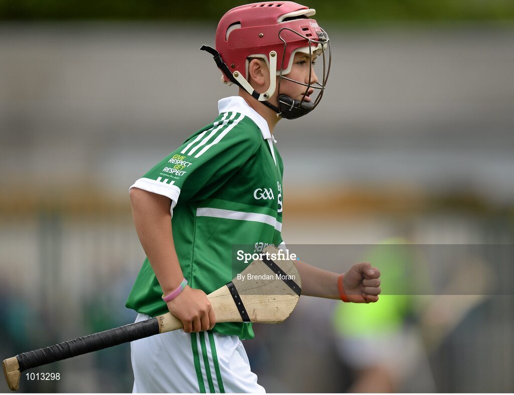 21 June 2015; Conor Linnane, Limerick, during the Primary Go Games played at half time. Munster GAA Hurling Senior Championship, Semi-Final, Limerick v Tipperary, Gaelic Grounds, Limerick. Picture credit: Brendan Moran / SPORTSFILE