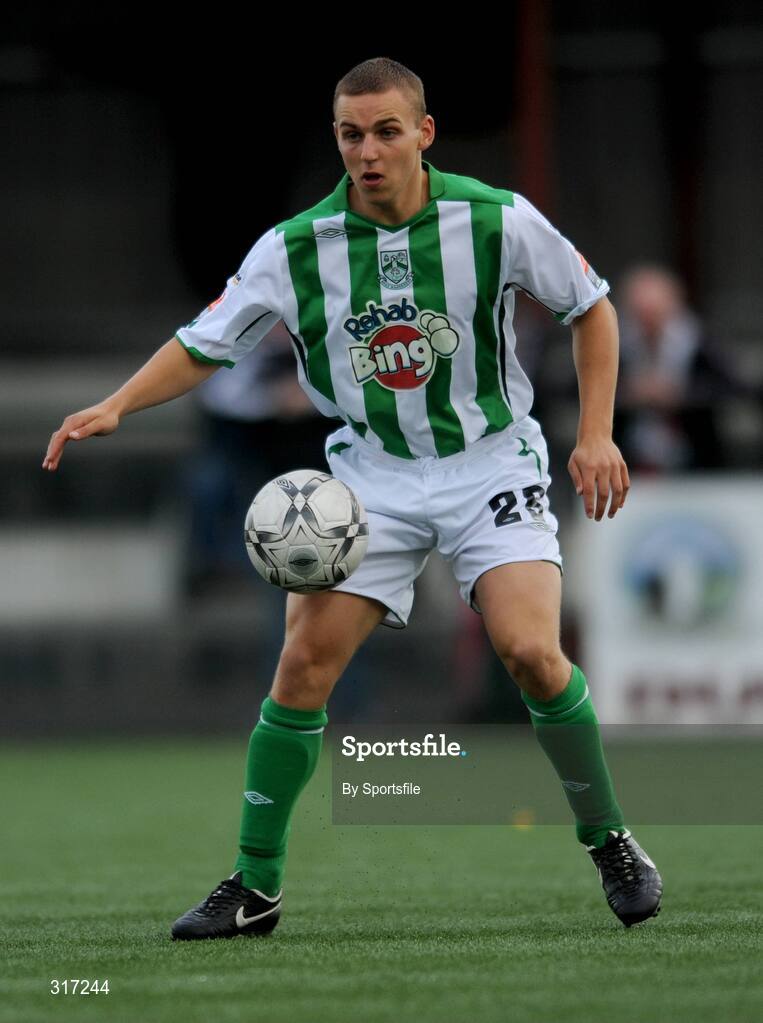 18 August 2008; Daryl Robson, Bray Wanderers. FAI Ford Cup Fourth Round Replay, Dundalk v Bray Wanderers, Oriel Park, Dundalk, Co. Louth. Photo by Sportsfile