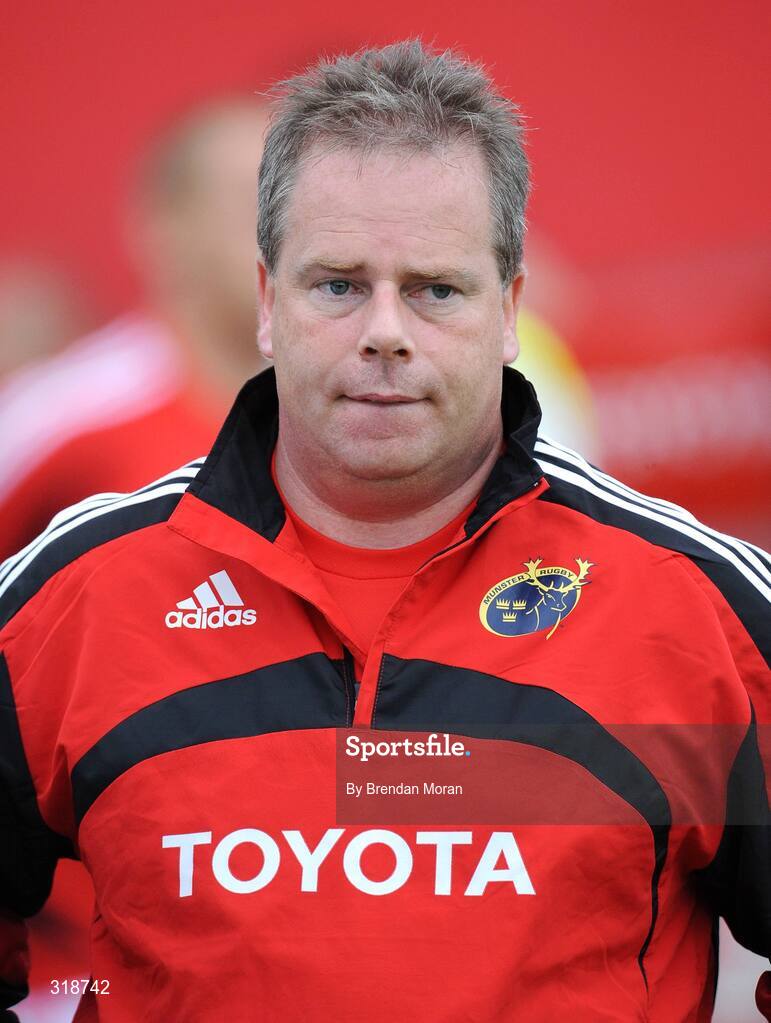29 August 2008; Bryan Murphy, operations manager, Munster. Pre-Season Friendly - Munster v London Irish, Musgrave Park, Cork. Picture credit: Brendan Moran / SPORTSFILE