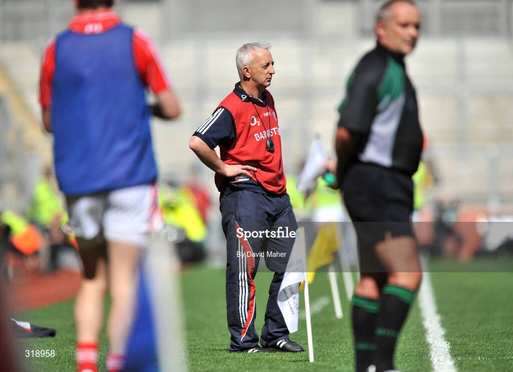 31 August 2008; Cork manager Conor Counihan during the game. GAA Football All-Ireland Senior Championship Semi-Final Replay, Kerry v Cork, Croke Park, Dublin. Picture credit: David Maher / SPORTSFILE