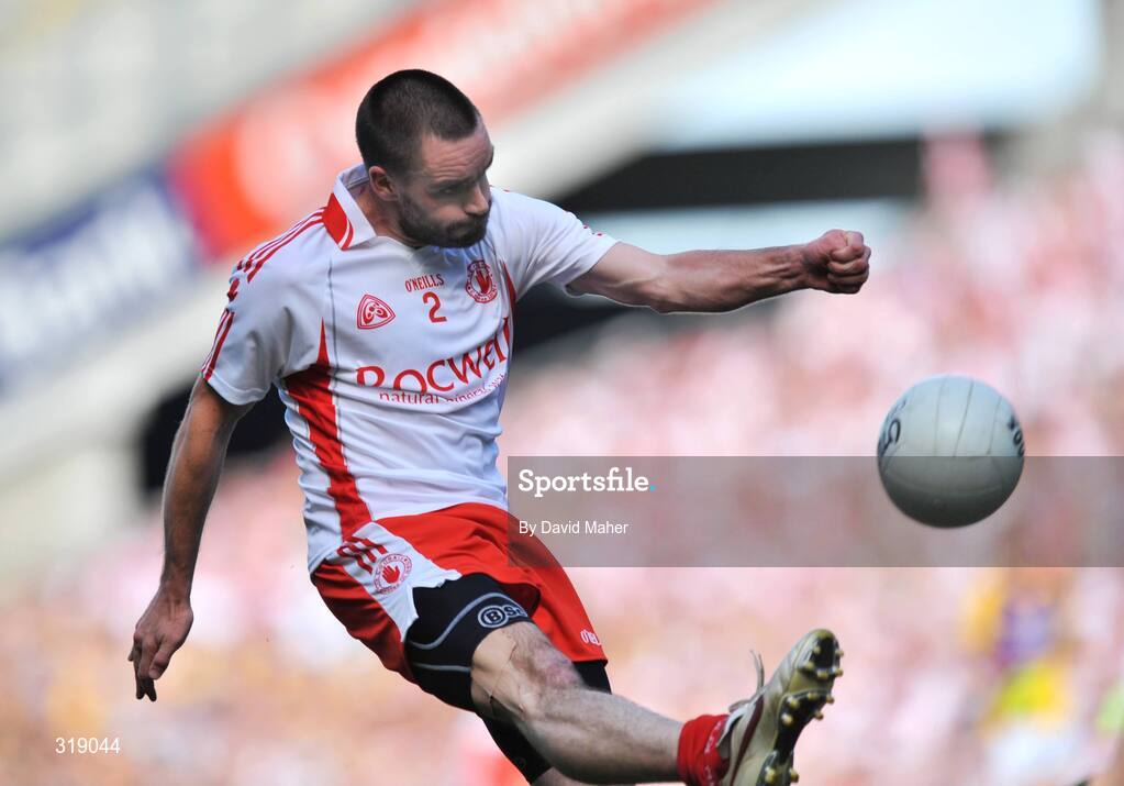 31 August 2008; Ryan McMenamin, Tyrone. GAA Football All-Ireland Senior Championship Semi-Final, Tyrone v Wexford, Croke Park, Dublin. Picture credit: David Maher / SPORTSFILE