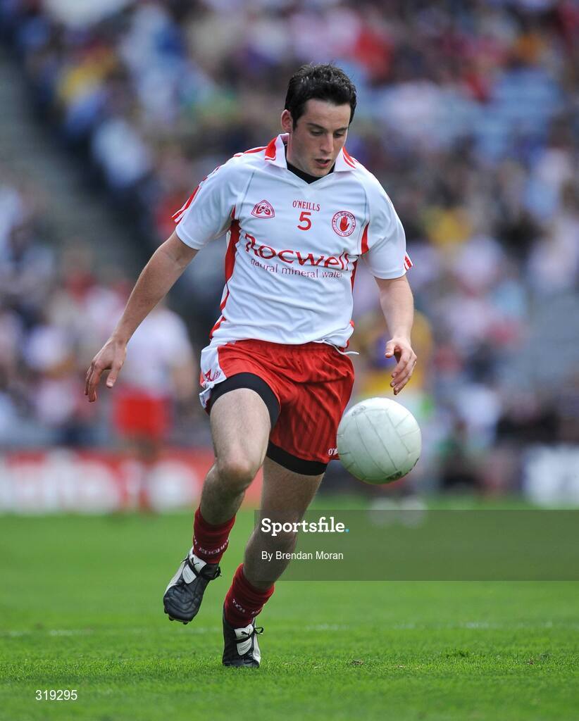 31 August 2008; Davy Harte, Tyrone. GAA Football All-Ireland Senior Championship Semi-Final, Tyrone v Wexford, Croke Park, Dublin. Picture credit: Brendan Moran / SPORTSFILE