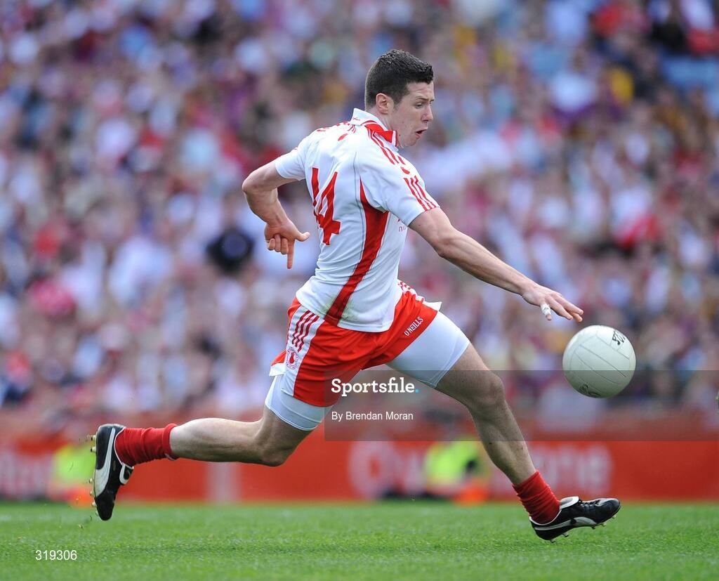 31 August 2008; Sean Cavanagh, Tyrone. GAA Football All-Ireland Senior Championship Semi-Final, Tyrone v Wexford, Croke Park, Dublin. Picture credit: Brendan Moran / SPORTSFILE