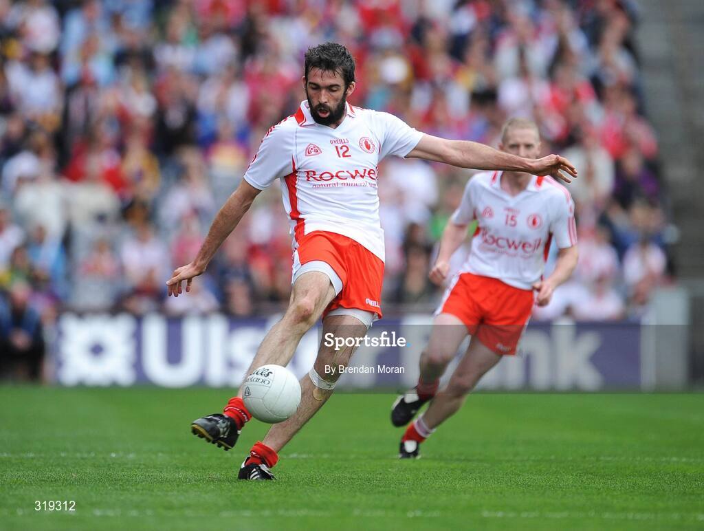 31 August 2008; Joe McMahon, Tyrone. GAA Football All-Ireland Senior Championship Semi-Final, Tyrone v Wexford, Croke Park, Dublin. Picture credit: Brendan Moran / SPORTSFILE