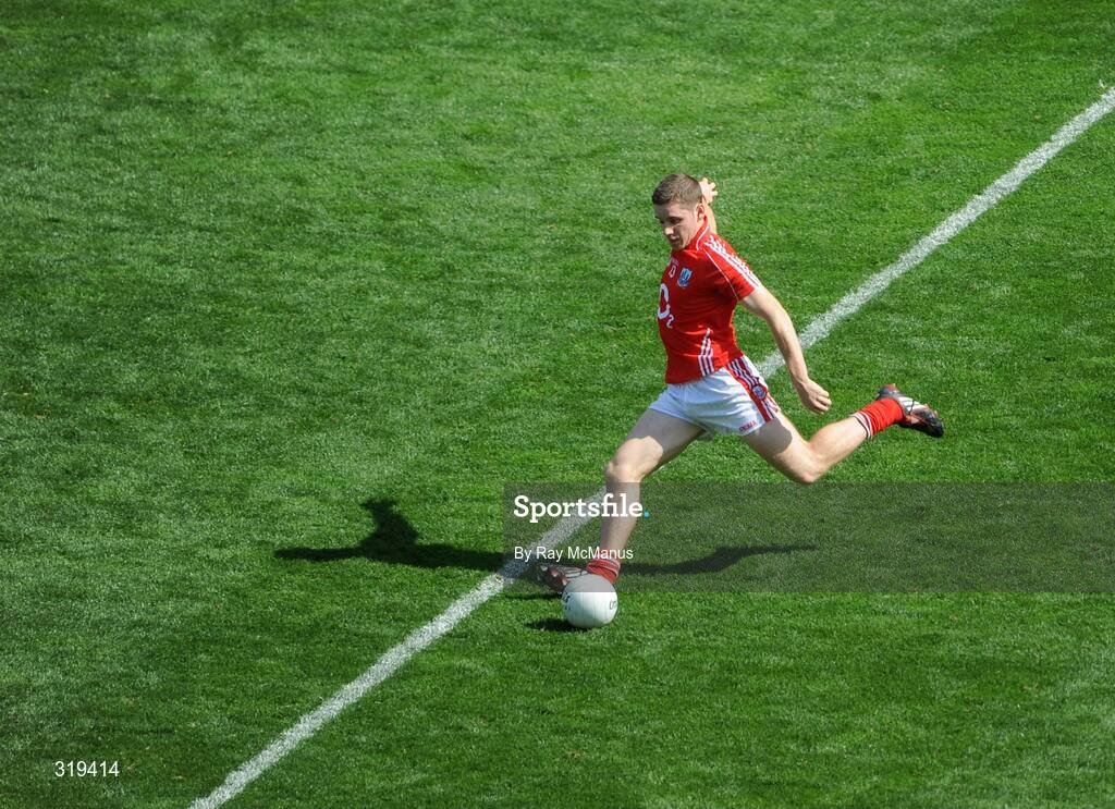 31 August 2008; Daniel Goulding, Cork. GAA Football All-Ireland Senior Championship Semi-Final Replay, Kerry v Cork, Croke Park, Dublin. Picture credit: Ray McManus / SPORTSFILE