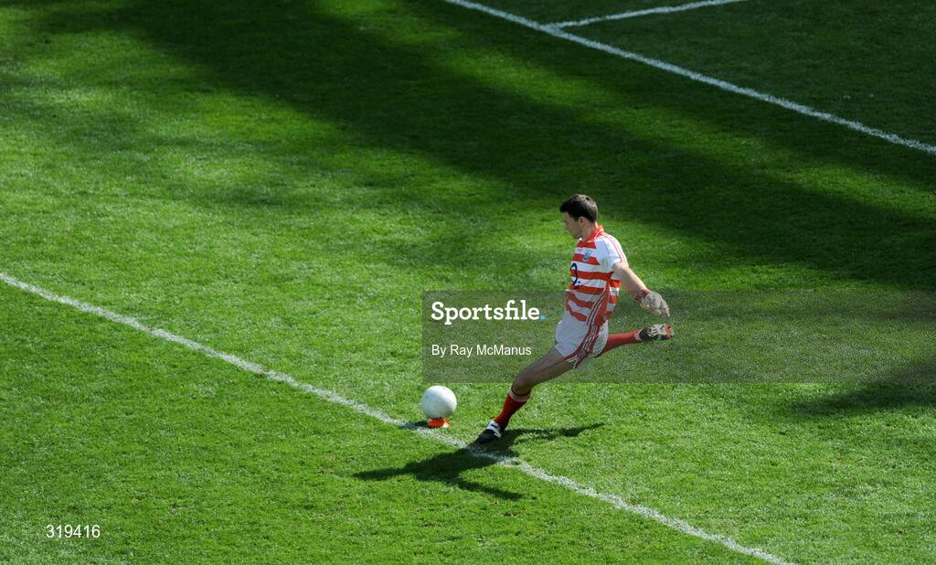 31 August 2008; Alan Quirke, Cork. GAA Football All-Ireland Senior Championship Semi-Final Replay, Kerry v Cork, Croke Park, Dublin. Picture credit: Ray McManus / SPORTSFILE