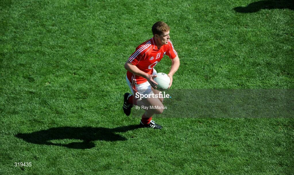 31 August 2008; Fintan Gould, Cork. GAA Football All-Ireland Senior Championship Semi-Final Replay, Kerry v Cork, Croke Park, Dublin. Picture credit: Ray McManus / SPORTSFILE
