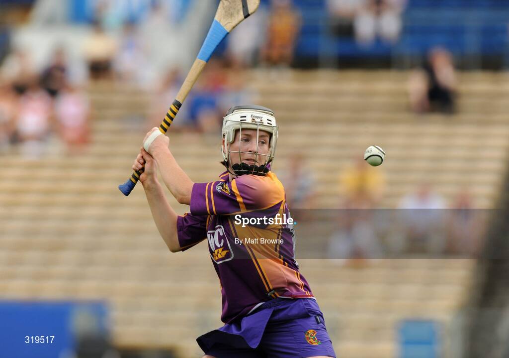 26 July 2008; Kate Kelly, Wexford. Gala All-Ireland Senior Camogie Championship, Tipperary v Wexford, Semple Stadium, Thurles, Co. Tipperary. Picture credit: Matt Browne / SPORTSFILE