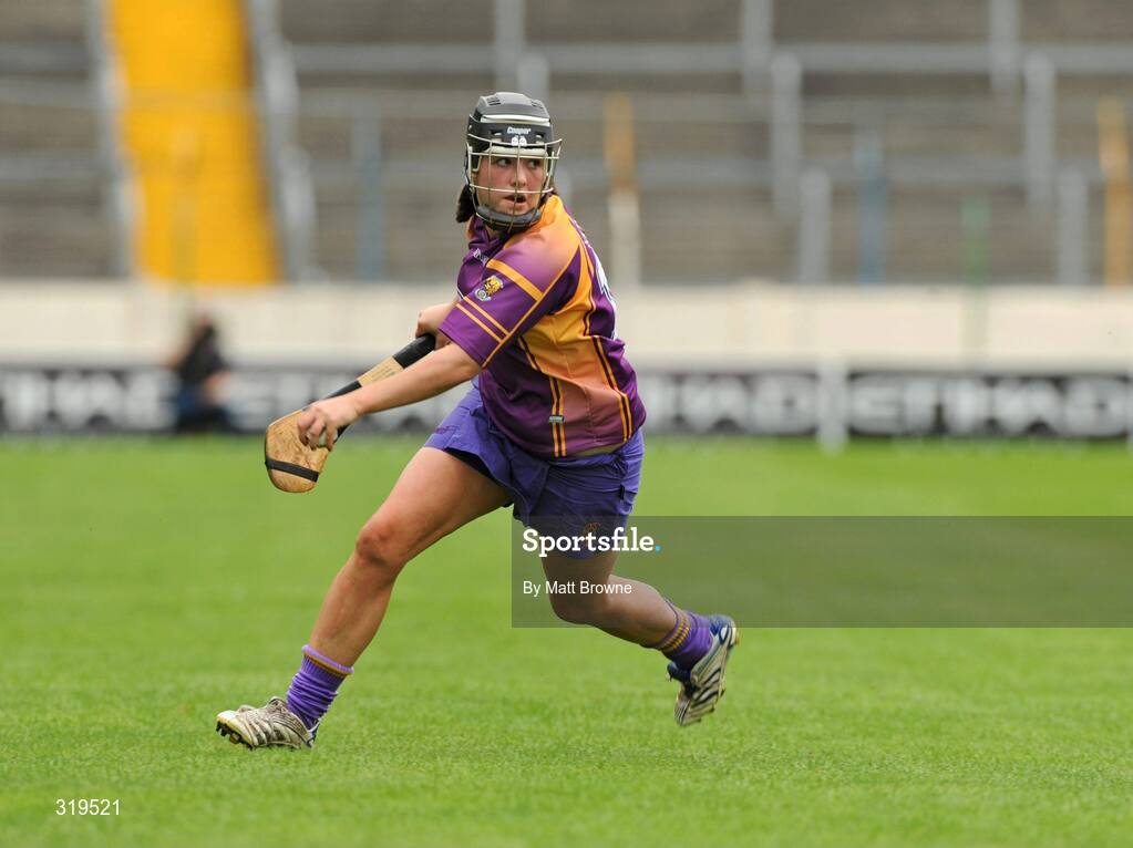 26 July 2008; Ursula Jacob, Wexford. Gala All-Ireland Senior Camogie Championship, Tipperary v Wexford, Semple Stadium, Thurles, Co. Tipperary. Picture credit: Matt Browne / SPORTSFILE