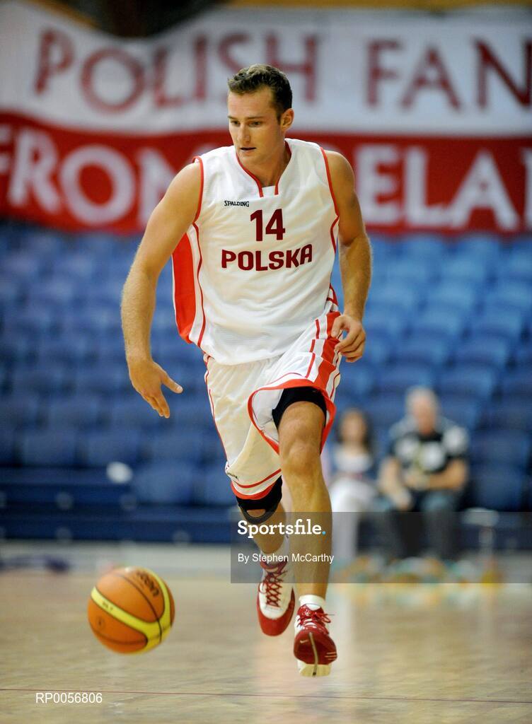 23 August 2008; Lukas Wichniarz, Poland. Emerald Hoops Day 3, Ireland v Poland, National Basketball Arena, Tallaght, Co. Dublin. Picture credit: Stephen McCarthy / SPORTSFILE
