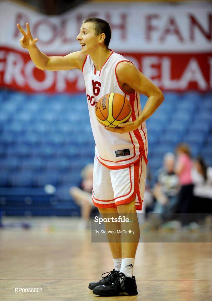 23 August 2008; Bartek Diduszko, Poland. Emerald Hoops Day 3, Ireland v Poland, National Basketball Arena, Tallaght, Co. Dublin. Picture credit: Stephen McCarthy / SPORTSFILE
