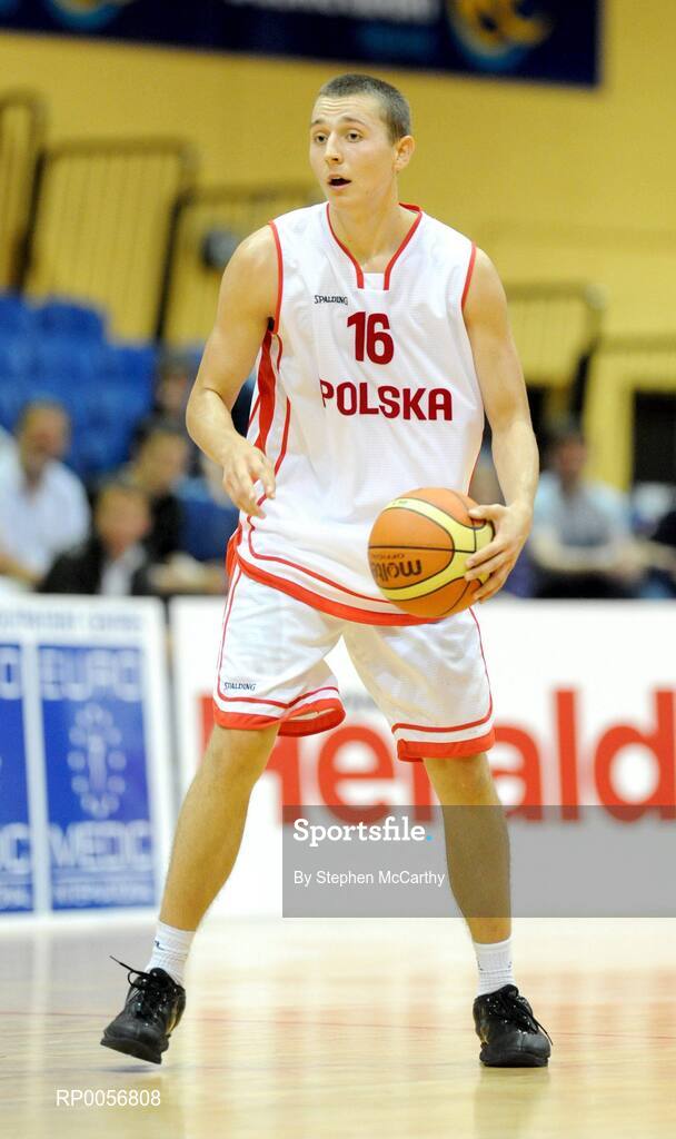 23 August 2008; Bartek Diduszko, Poland. Emerald Hoops Day 3, Ireland v Poland, National Basketball Arena, Tallaght, Co. Dublin. Picture credit: Stephen McCarthy / SPORTSFILE