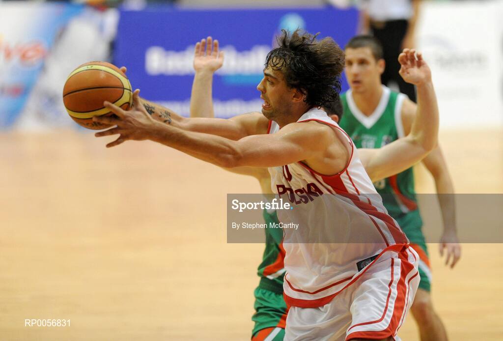 23 August 2008; Marcin Stefanski, Poland. Emerald Hoops Day 3, Ireland v Poland, National Basketball Arena, Tallaght, Co. Dublin. Picture credit: Stephen McCarthy / SPORTSFILE