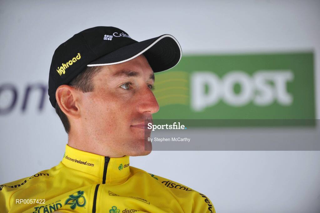 31 August 2008; Marco Pinotti, Team Columbia, after winning the 2008 Tour of Ireland. 2008 Tour of Ireland - Stage 5, Killarney - Cork. Picture credit: Stephen McCarthy / SPORTSFILE  *** Local Caption ***