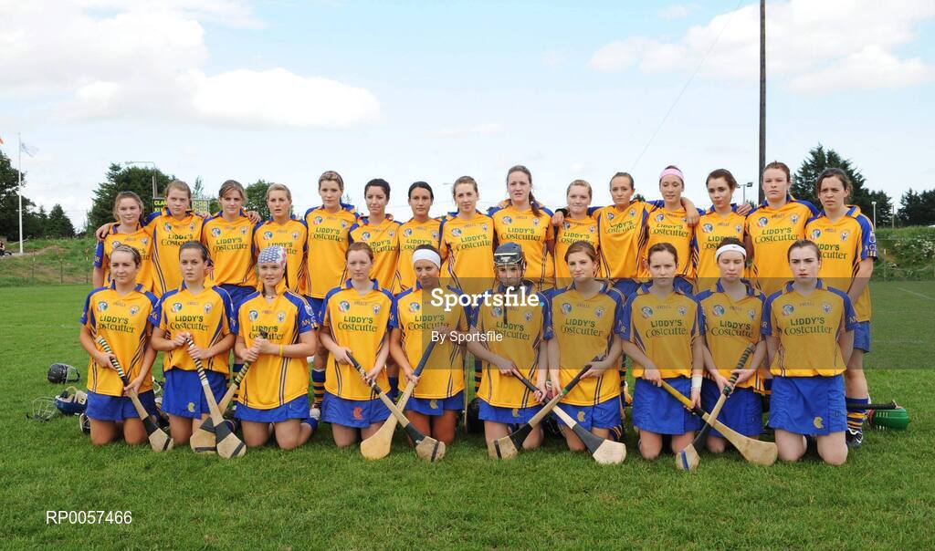 31 August 2008; The Clare squad. All-Ireland Minor B Championship Final, Offaly v Waterford, Geraldine Park, Athy, Co. Kildare. Photo by Sportsfile