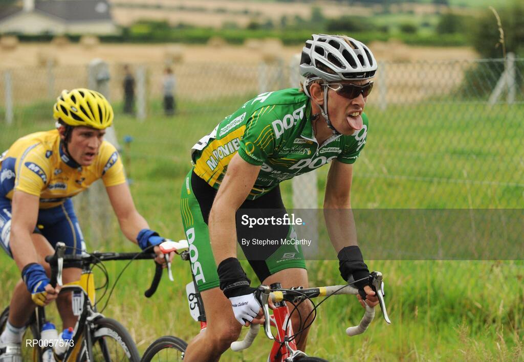 27 August 2008; Dan Fleeman, of the An Post Sponored Sean Kelly team, during the opening stage of the Tour of Ireland. 2008 Tour of Ireland - Stage 1, Dublin - Waterford. Picture credit: Stephen McCarthy / SPORTSFILE  *** Local Caption ***