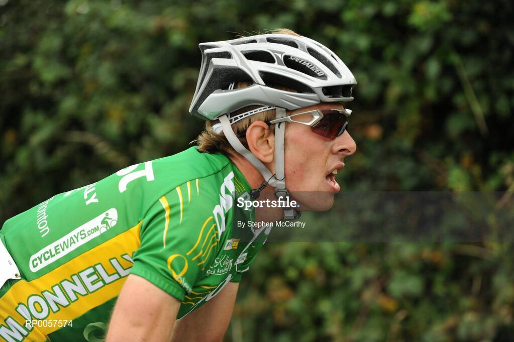 27 August 2008; Dan Fleeman, of the An Post Sponored Sean Kelly team, during the opening stage of the Tour of Ireland. 2008 Tour of Ireland - Stage 1, Dublin - Waterford. Picture credit: Stephen McCarthy / SPORTSFILE  *** Local Caption ***