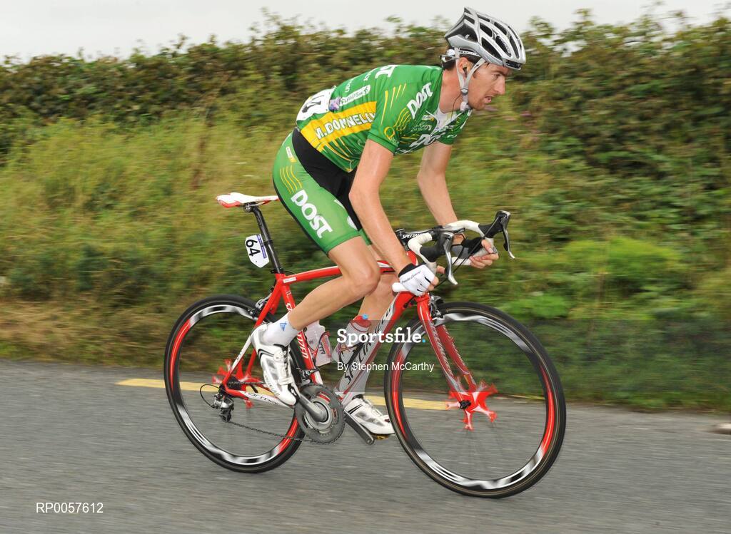29 August 2008; Daniel Lloyd, of the An Post sponsored Sean Kelly team, in action during the third stage of the Tour of Ireland. 2008 Tour of Ireland - Stage 3, Ballinrobe - Galway. Picture credit: Stephen McCarthy / SPORTSFILE  *** Local Caption ***