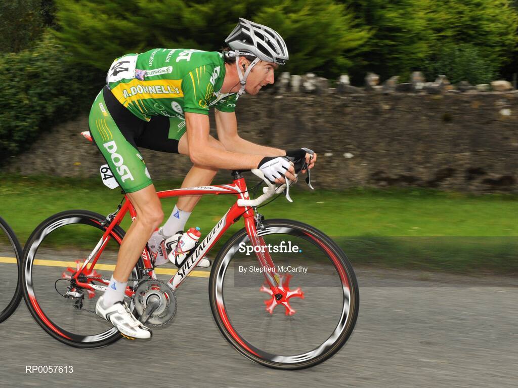 29 August 2008; Daniel Lloyd, of the An Post sponsored Sean Kelly team, in action during the third stage of the Tour of Ireland. 2008 Tour of Ireland - Stage 3, Ballinrobe - Galway. Picture credit: Stephen McCarthy / SPORTSFILE  *** Local Caption ***