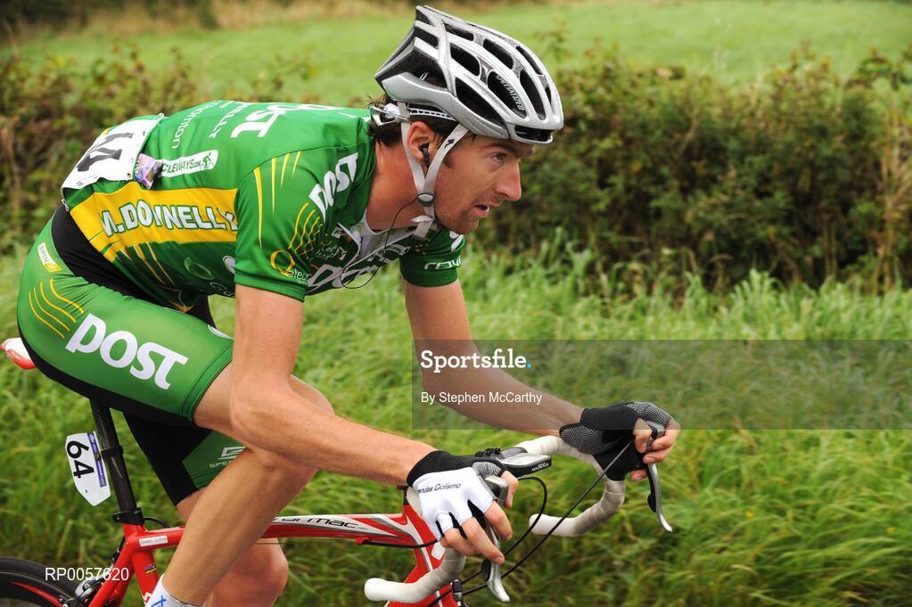 29 August 2008; Daniel Lloyd, of the An Post sponsored Sean Kelly team, in action during the third stage of the Tour of Ireland. 2008 Tour of Ireland - Stage 3, Ballinrobe - Galway. Picture credit: Stephen McCarthy / SPORTSFILE  *** Local Caption ***