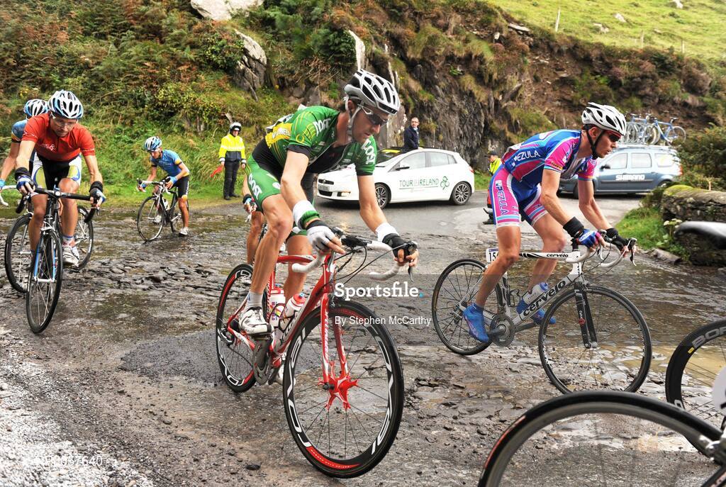 30 August 2008; Daniel Lloyd, of the An Post sponsored Sean Kelly team, in action during the fourth stage of the Tour of Ireland. 2008 Tour of Ireland - Stage 4, Limerick - Dingle. Picture credit: Stephen McCarthy / SPORTSFILE  *** Local Caption ***