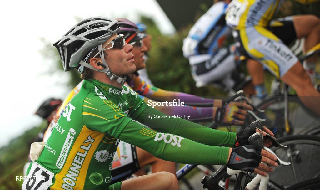 30 August 2008; Benny de Schrooder, of the An Post sponsored Sean Kelly team, in action during the fourth stage of the Tour of Ireland. 2008 Tour of Ireland - Stage 4, Limerick - Dingle. Picture credit: Stephen McCarthy / SPORTSFILE  *** Local Caption ***