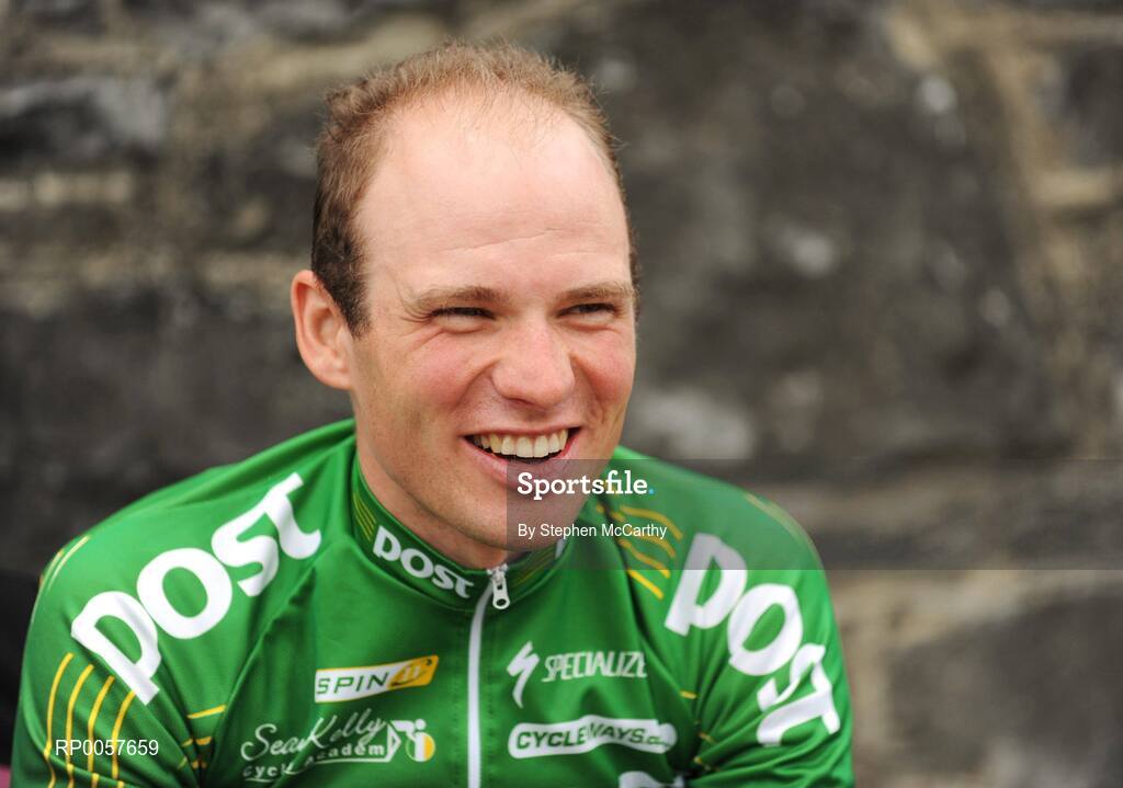 30 August 2008; Benny de Schrooder, of the An Post sponsored Sean Kelly team, beofre the fourth stage of the Tour of Ireland. 2008 Tour of Ireland - Stage 4, Limerick - Dingle. Picture credit: Stephen McCarthy / SPORTSFILE  *** Local Caption ***