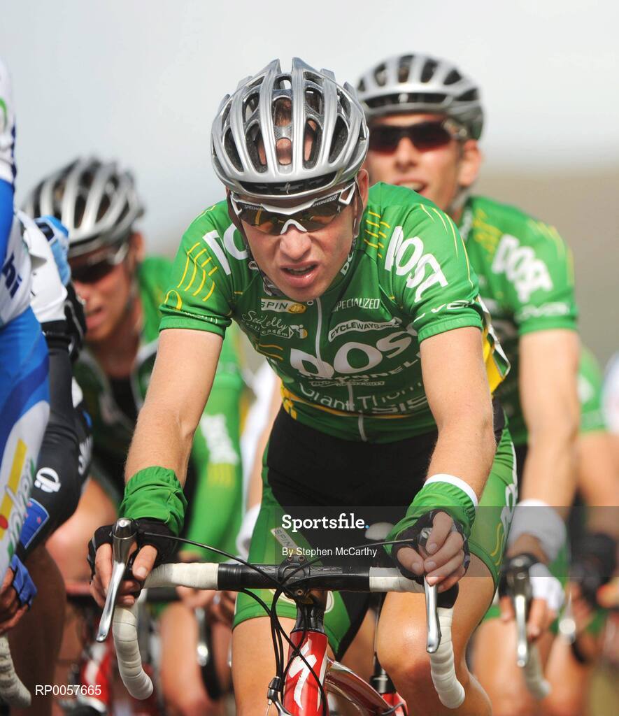 31 August 2008; Benny de Schrooder, of the An Post sponsored Sean Kelly team, in action during the fourth stage of the Tour of Ireland. 2008 Tour of Ireland - Stage 5, Killarney - Cork. Picture credit: Stephen McCarthy / SPORTSFILE  *** Local Caption ***