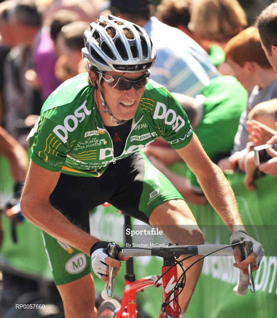 31 August 2008; Daniel Lloyd, of the An Post sponsored Sean Kelly team, in action during the fourth stage of the Tour of Ireland. 2008 Tour of Ireland - Stage 5, Killarney - Cork. Picture credit: Stephen McCarthy / SPORTSFILE  *** Local Caption ***