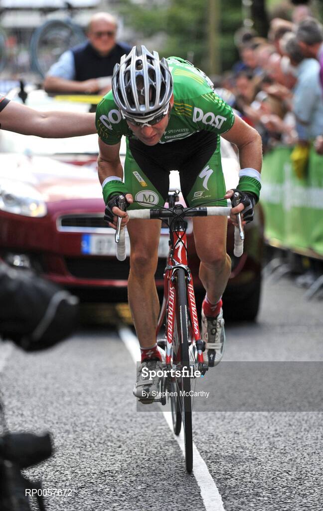 31 August 2008; Benny de Schrooder, of the An Post sponsored Sean Kelly team, in action during the fourth stage of the Tour of Ireland. 2008 Tour of Ireland - Stage 5, Killarney - Cork. Picture credit: Stephen McCarthy / SPORTSFILE  *** Local Caption ***
