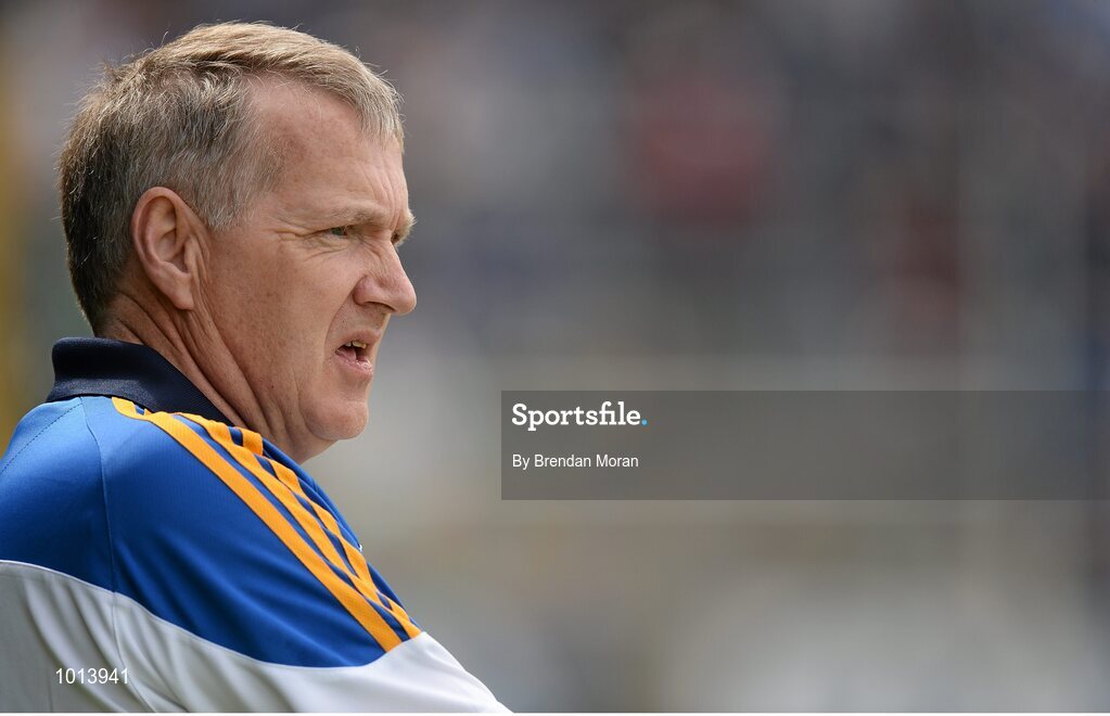 21 June 2015; Eamon O'Shea, Tipperary manager. Munster GAA Hurling Senior Championship, Semi-Final, Limerick v Tipperary, Gaelic Grounds, Limerick. Picture credit: Brendan Moran / SPORTSFILE