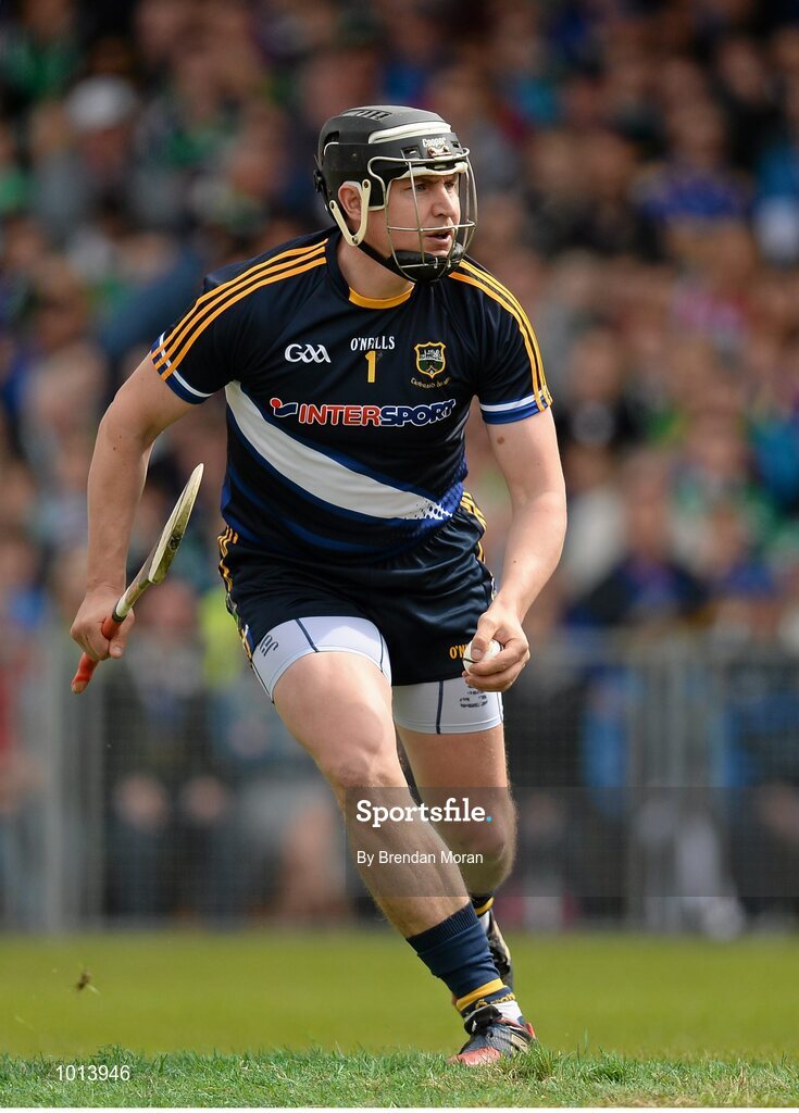 21 June 2015; Darren Gleeson, Tipperary. Munster GAA Hurling Senior Championship, Semi-Final, Limerick v Tipperary, Gaelic Grounds, Limerick. Picture credit: Brendan Moran / SPORTSFILE