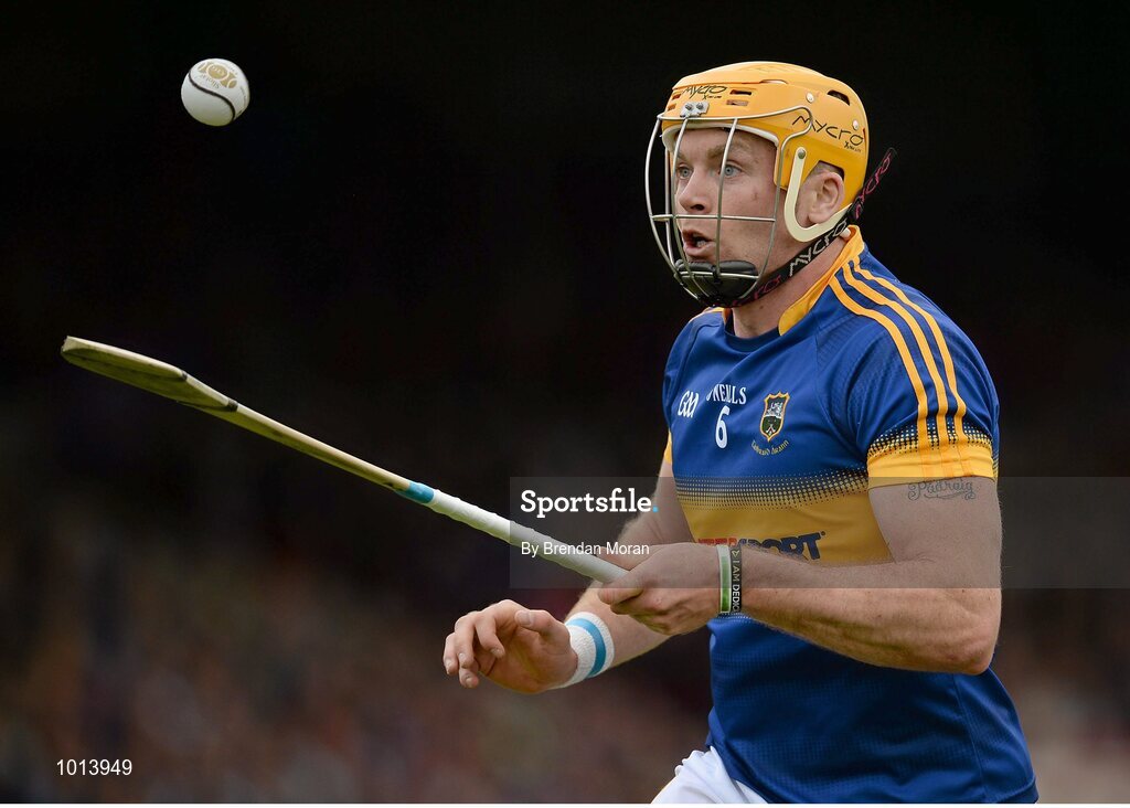 21 June 2015; Padraic Maher, Tipperary. Munster GAA Hurling Senior Championship, Semi-Final, Limerick v Tipperary, Gaelic Grounds, Limerick. Picture credit: Brendan Moran / SPORTSFILE