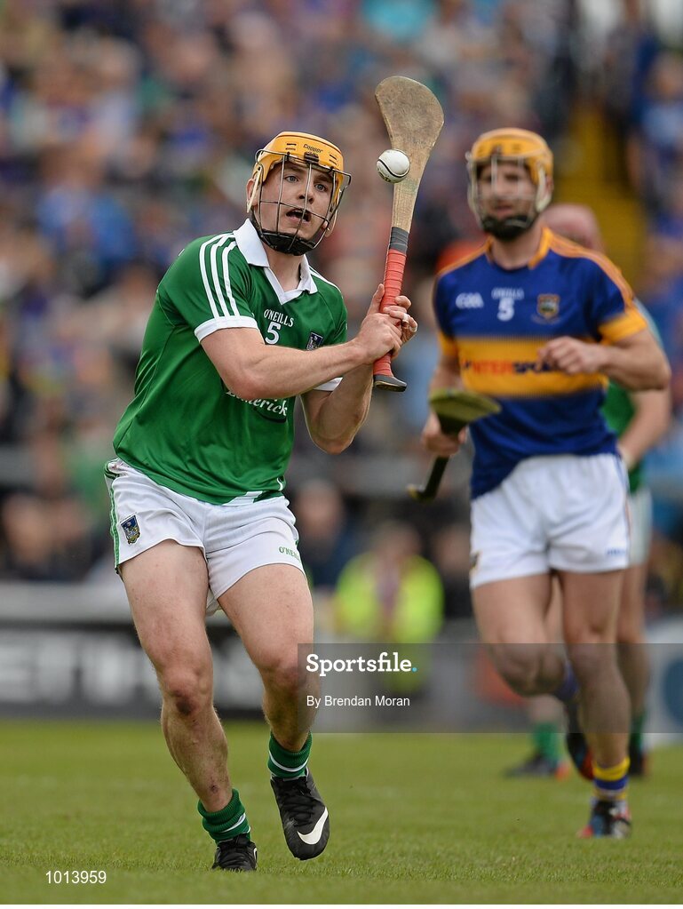 21 June 2015; Seanie O'Brien, Limerick. Munster GAA Hurling Senior Championship, Semi-Final, Limerick v Tipperary, Gaelic Grounds, Limerick. Picture credit: Brendan Moran / SPORTSFILE