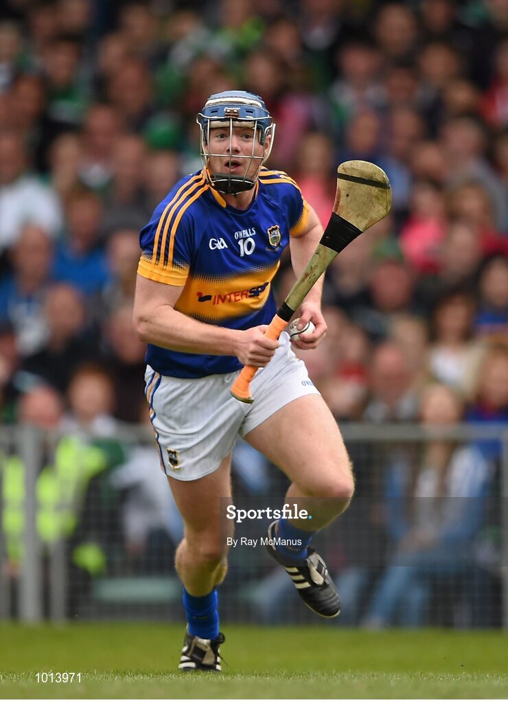 21 June 2015; Jason Forde, Tipperary. Munster GAA Hurling Senior Championship, Semi-Final, Limerick v Tipperary, Gaelic Grounds, Limerick. Picture credit: Ray McManus / SPORTSFILE