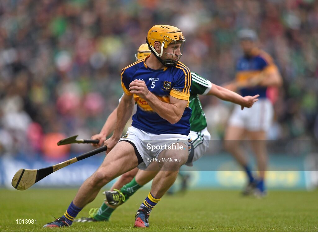 21 June 2015; Kieran Bergin, Tipperary. Munster GAA Hurling Senior Championship, Semi-Final, Limerick v Tipperary, Gaelic Grounds, Limerick. Picture credit: Ray McManus / SPORTSFILE