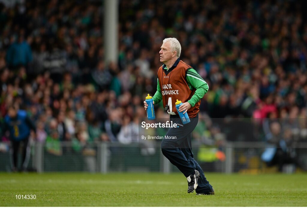 21 June 2015; Member of the Limerick backroom team Conor McCarthy. Munster GAA Hurling Senior Championship, Semi-Final, Limerick v Tipperary, Gaelic Grounds, Limerick. Picture credit: Brendan Moran / SPORTSFILE