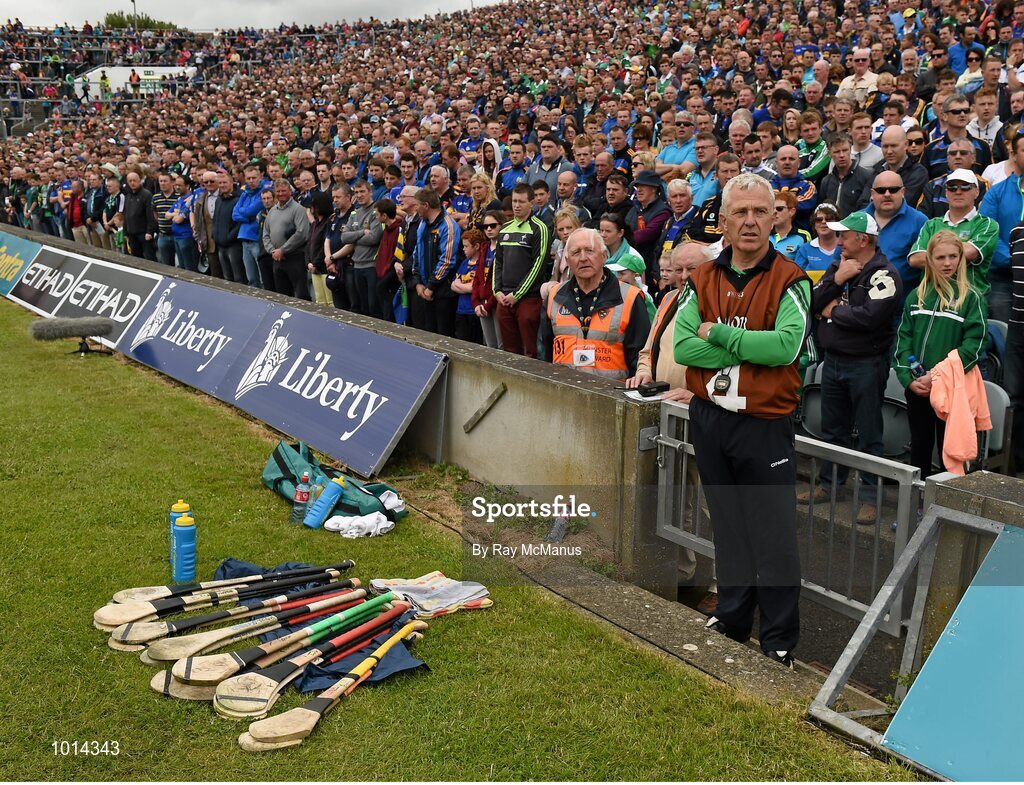 21 June 2015; Member of the Limerick backroom team Conor McCarthy. Munster GAA Hurling Senior Championship, Semi-Final, Limerick v Tipperary, Gaelic Grounds, Limerick. Picture credit: Ray McManus / SPORTSFILE