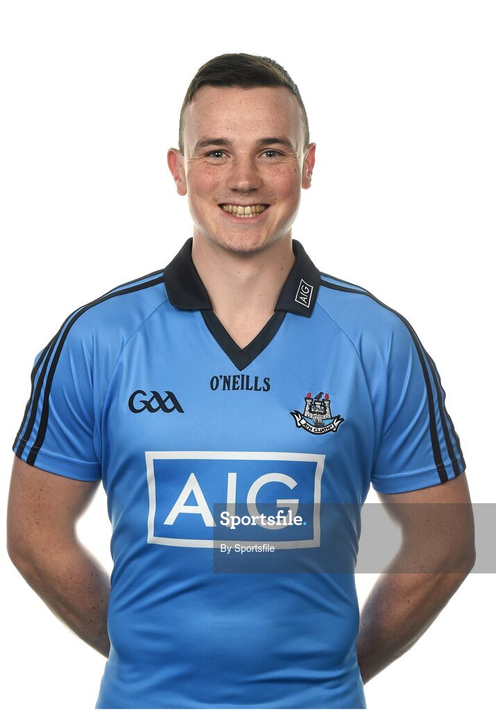 22 June 2015; Liam Rushe, Dublin. Dublin Hurling Squad Portraits 2015. DCU Sports Centre, DCU Photo by Sportsfile