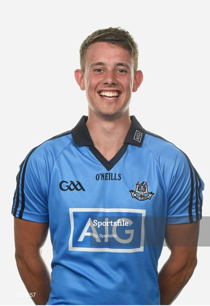 22 June 2015; Cian Boland, Dublin. Dublin Hurling Squad Portraits 2015. DCU Sports Centre, DCU Photo by Sportsfile