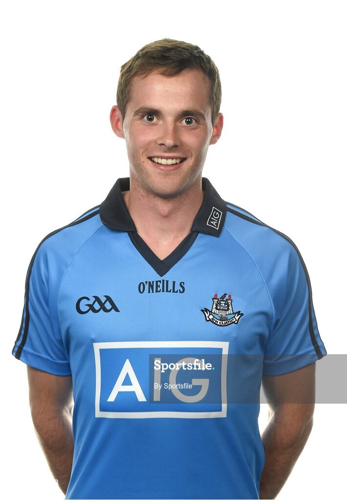 22 June 2015; Darragh O'Connell, Dublin. Dublin Hurling Squad Portraits 2015. DCU Sports Centre, DCU Photo by Sportsfile