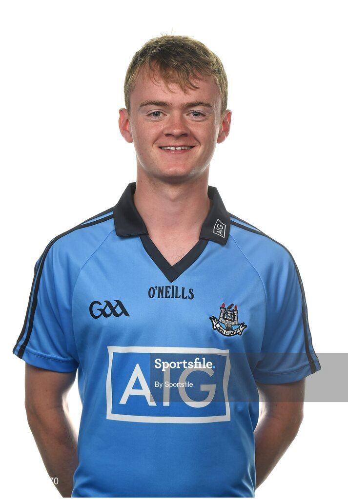 22 June 2015; Oisín O'Rorke, Dublin. Dublin Hurling Squad Portraits 2015. DCU Sports Centre, DCU Photo by Sportsfile